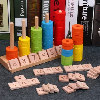 Montessori Children's mathematics teaching counts bar plus subtraction counts bar puzzle learning box arithmetic toys
Montessori Children's mathematics teaching counts bar plus subtraction counts bar puzzle learning box arithmetic toys