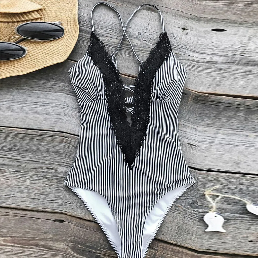 women one piece swimsuit 2019 sexy lace bikini set sexy stripe bikinis set womens swimsuits swim suit push up swimwear
women one piece swimsuit 2019 sexy lace bikini set sexy stripe bikinis set womens swimsuits swim suit push up swimwear
