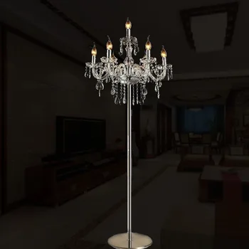 Free shipping luxury fashion brief romantic bedside k9 crystal floor lamp for living room modern standing lamp for living room
Free shipping luxury fashion brief romantic bedside k9 crystal floor lamp for living room modern standing lamp for living room
