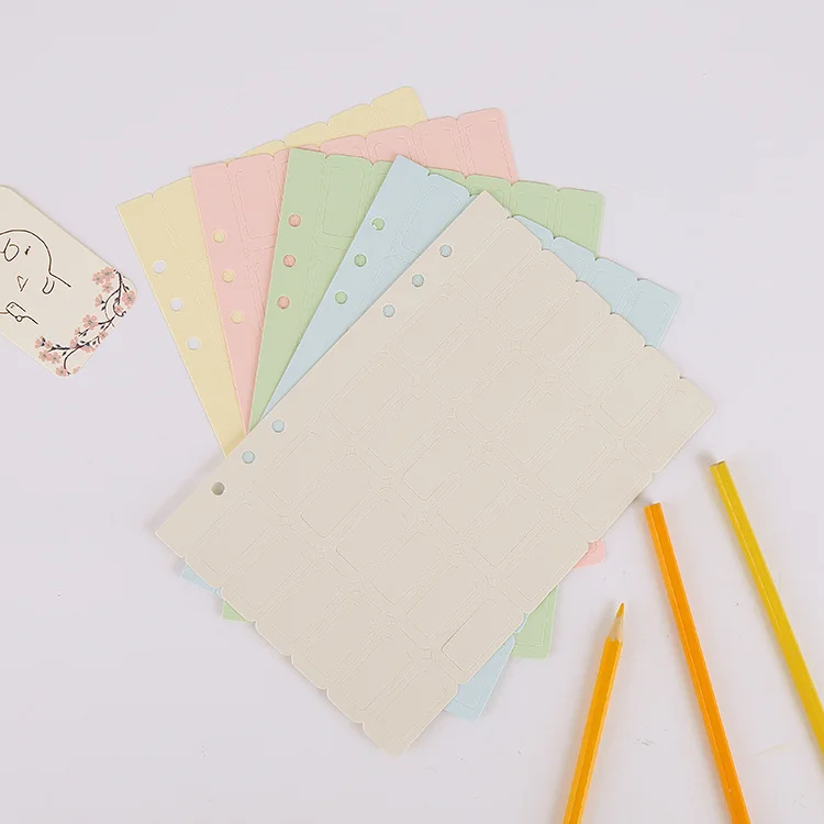 A5/A6 Solid Color Notebook Notes 5 Color Small Bookmark 6 Hole Loose-leaf Note Message Card Note Pad Memo Pad Bookmarks
A5/A6 Solid Color Notebook Notes 5 Color Small Bookmark 6 Hole Loose-leaf Note Message Card Note Pad Memo Pad Bookmarks