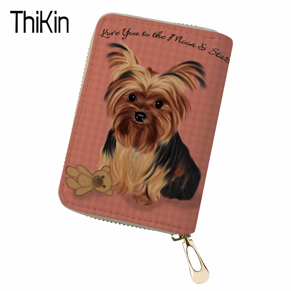 THIKIN Travel Organizer for Women Passport Holder Card Package Yorkie Printing Credit Card Holder Wallet Document Package Card
THIKIN Travel Organizer for Women Passport Holder Card Package Yorkie Printing Credit Card Holder Wallet Document Package Card