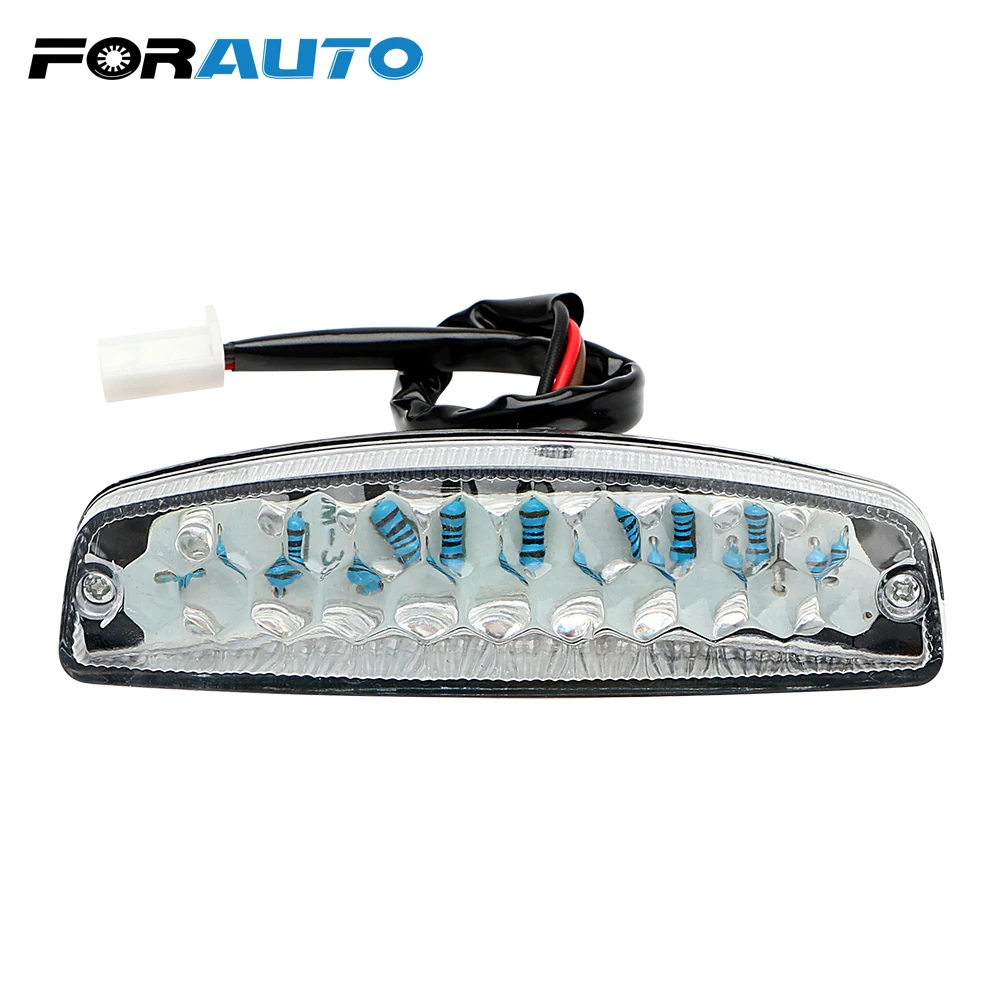 FORAUTO Moto Tail Brake Light LED Rear Lights For ATV Quad Kart Cafe Racer Indicator Lamp Motorcycle Lighting Universal
FORAUTO Moto Tail Brake Light LED Rear Lights For ATV Quad Kart Cafe Racer Indicator Lamp Motorcycle Lighting Universal