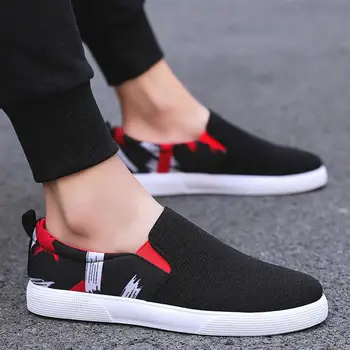 Men Summer Slip-On Skateboarding Shoes Lightweight Slip-Proof Sports Plate Shoes Male Breathable Trainer
Men Summer Slip-On Skateboarding Shoes Lightweight Slip-Proof Sports Plate Shoes Male Breathable Trainer