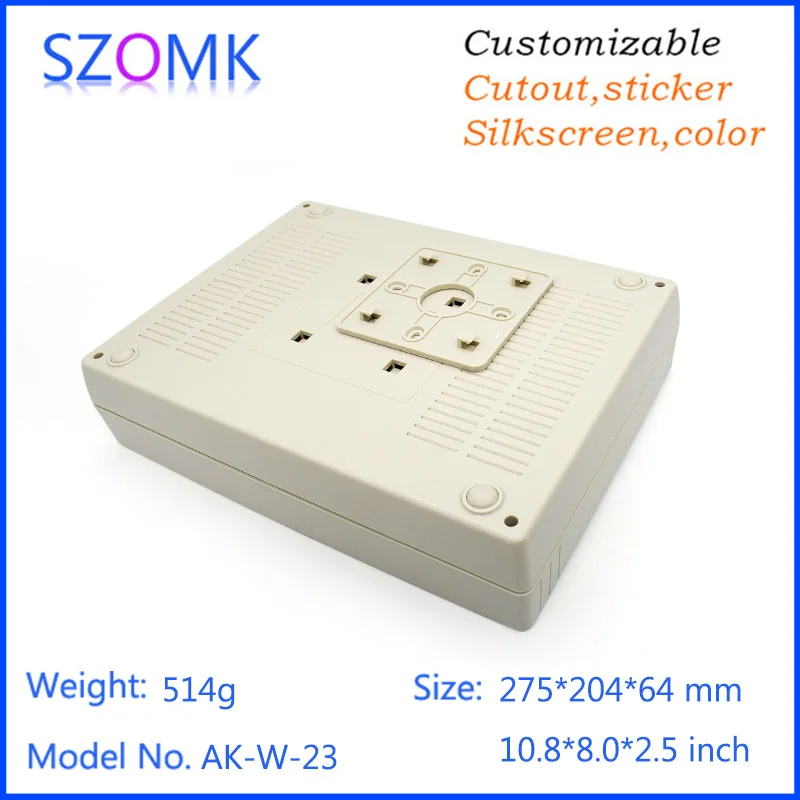 Plastic project box electrical case electronic project box (4 pcs) 275*204*64mm plastic housing electronic device box
Plastic project box electrical case electronic project box (4 pcs) 275*204*64mm plastic housing electronic device box