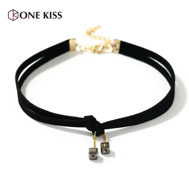 Charm Choker Necklace Black Leather Velvet Strip Women Collar Crystal Square Pendant Chokers Necklaces Jewelry Neck Accessories
Charm Choker Necklace Black Leather Velvet Strip Women Collar Crystal Square Pendant Chokers Necklaces Jewelry Neck Accessories