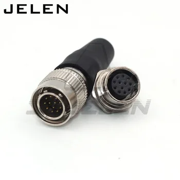 Industrial camera connector, automation connector plug socket, hirose connector 12pin plug socket HR10A-10R-12S/HR10A 10p-12p
Industrial camera connector, automation connector plug socket, hirose connector 12pin plug socket HR10A-10R-12S/HR10A 10p-12p