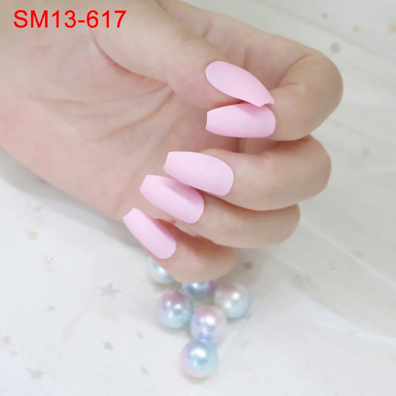 24 Pcs/Set Matte False Nails Full Tips Nail Art Fake Stickers Decals Women Fake Fingernails Nail Art Decoration Tool Kit
24 Pcs/Set Matte False Nails Full Tips Nail Art Fake Stickers Decals Women Fake Fingernails Nail Art Decoration Tool Kit