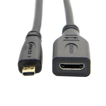 CY D Type Micro HDMI 1.4 Male to Mini HDMI 1.4 Female C Type Extension Cable for Laptop PC HDTV 10cm
CY D Type Micro HDMI 1.4 Male to Mini HDMI 1.4 Female C Type Extension Cable for Laptop PC HDTV 10cm
