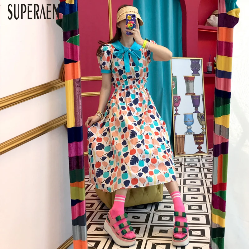 SuperAen Sweet Fashion Dot Print Women Dress Short Sleeve Cotton Casual Summer Ladies Dress New 2019 Women Clothing
SuperAen Sweet Fashion Dot Print Women Dress Short Sleeve Cotton Casual Summer Ladies Dress New 2019 Women Clothing