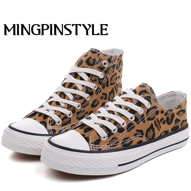 2019 Women Canvas Shoes Fashion Leopard Print Women Vulcanized Shoes Lace-up Casual High top Shoes Woman Flats Sneakers B066
2019 Women Canvas Shoes Fashion Leopard Print Women Vulcanized Shoes Lace-up Casual High top Shoes Woman Flats Sneakers B066