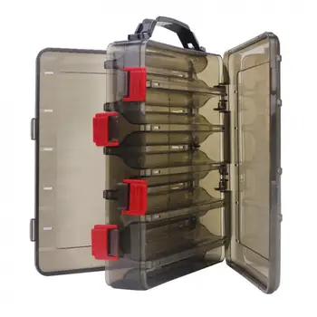 20 x 17 x 5cm Double Side 10 Compartments Fishing Tackle Box Multi-function Portable with Air Hole for Lures Storage
20 x 17 x 5cm Double Side 10 Compartments Fishing Tackle Box Multi-function Portable with Air Hole for Lures Storage