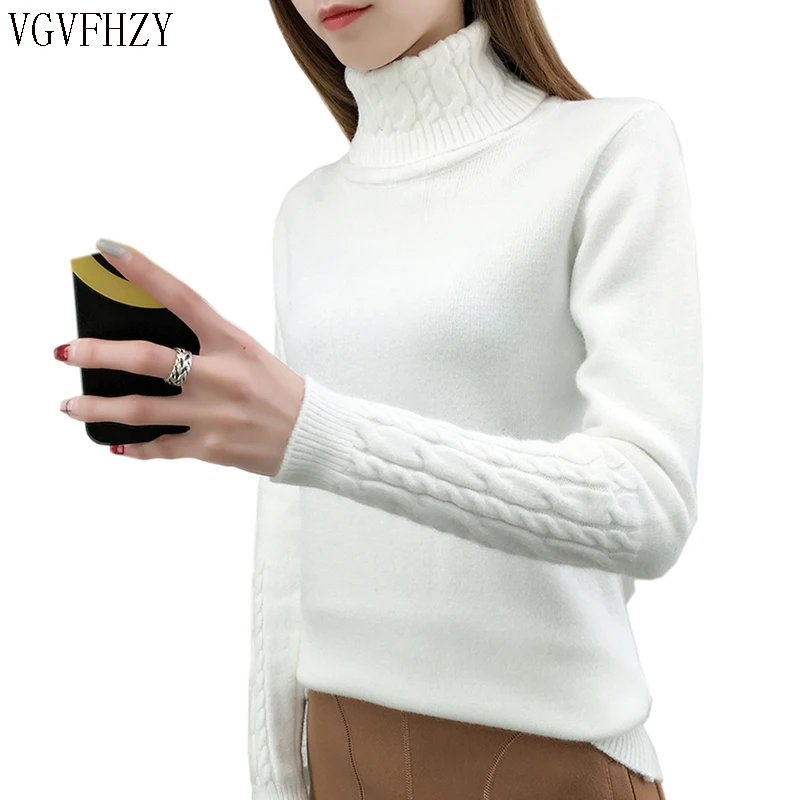 Women Turtleneck Sweater Female 2019 Cashmere Knitted Winter Sweater And Pullover Female Tricot Jersey Jumper Pull Tops Femme
Women Turtleneck Sweater Female 2019 Cashmere Knitted Winter Sweater And Pullover Female Tricot Jersey Jumper Pull Tops Femme