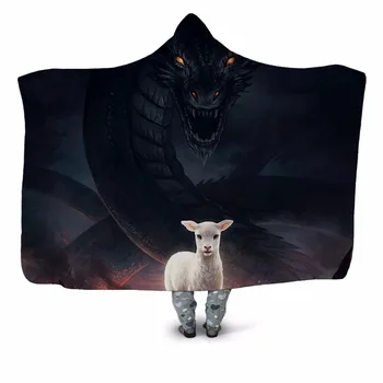Lamb&Dragon 3D Print Hooded Blanket Couch Sofa Quilt Cover Child Travel Velvet Plush Throw Fleece Blanket Bedspread Home Office
Lamb&Dragon 3D Print Hooded Blanket Couch Sofa Quilt Cover Child Travel Velvet Plush Throw Fleece Blanket Bedspread Home Office