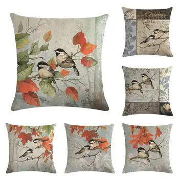 Watercolor Lovely Birds Flowers Robin Tit Finch Hummingbird Goldfinch Sparrow Berries Tufted Flowers Cushion Cover Pillow Case
Watercolor Lovely Birds Flowers Robin Tit Finch Hummingbird Goldfinch Sparrow Berries Tufted Flowers Cushion Cover Pillow Case