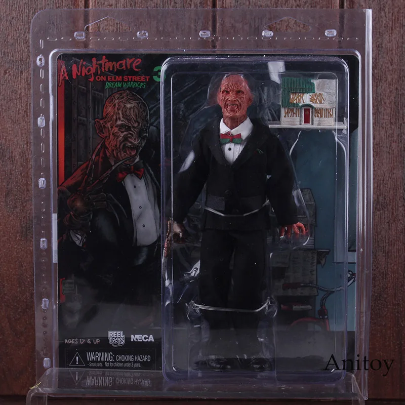 NECA Action Figure Horror A Nightmare on Elm Street 3 Dream Warriors Freddy Krueger & Light-up House PVC Collectible Model Toy
NECA Action Figure Horror A Nightmare on Elm Street 3 Dream Warriors Freddy Krueger & Light-up House PVC Collectible Model Toy