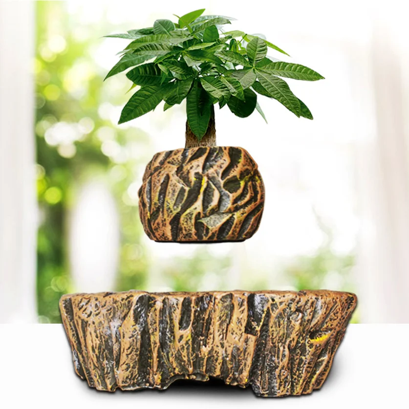 Levitating Air Bonsai Pot - Magnetic Levitation Suspension Flower Floating Pot Potted Plant for Home Office Decor 2019 Hot Sale
Levitating Air Bonsai Pot - Magnetic Levitation Suspension Flower Floating Pot Potted Plant for Home Office Decor 2019 Hot Sale