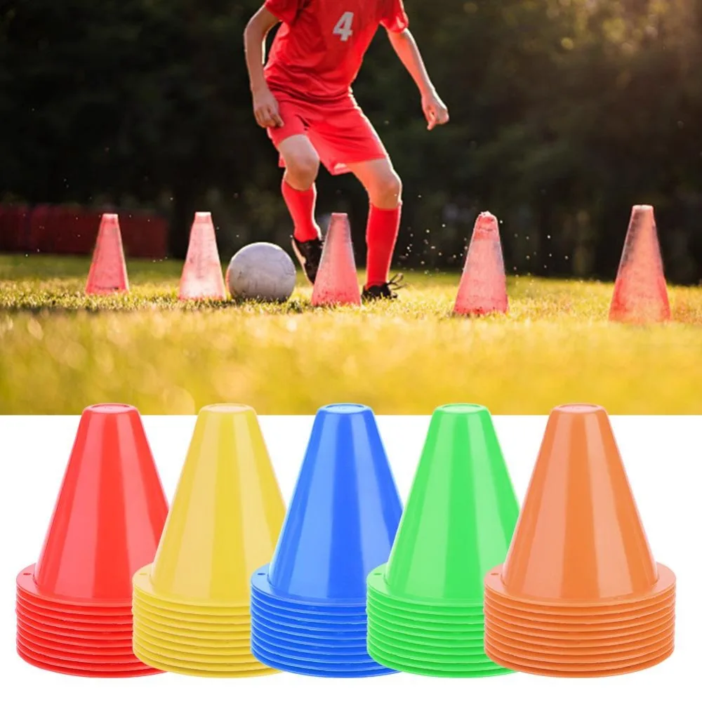 10pcs New Sport Rugby Training Cone Soccer Marker Disc Mark Football Barrier Skating Training Football Barriers Plastic Marker
10pcs New Sport Rugby Training Cone Soccer Marker Disc Mark Football Barrier Skating Training Football Barriers Plastic Marker