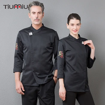 Men's Single Breasted Long Sleeve chef jacket food service Kitchen work Clothing Restaurant Hotel Bakery Work Wear Clothes
Men's Single Breasted Long Sleeve chef jacket food service Kitchen work Clothing Restaurant Hotel Bakery Work Wear Clothes