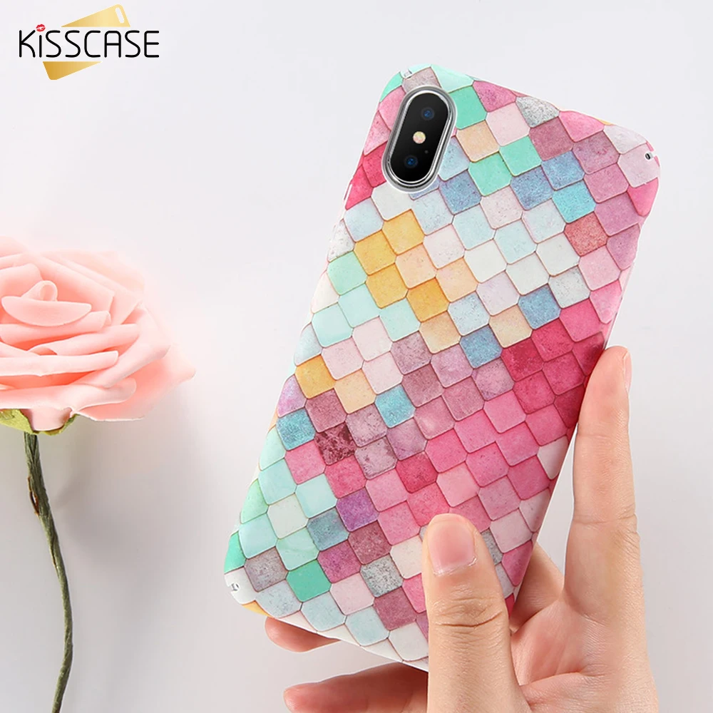 KISSCASE Cute Phone Case For iPhone X XS Max XR 6 6S 7 8 Plus Mermaid 3D Fish Scale Cover For Samsung Note 8 S8 7 Plus A5 3 2017
KISSCASE Cute Phone Case For iPhone X XS Max XR 6 6S 7 8 Plus Mermaid 3D Fish Scale Cover For Samsung Note 8 S8 7 Plus A5 3 2017