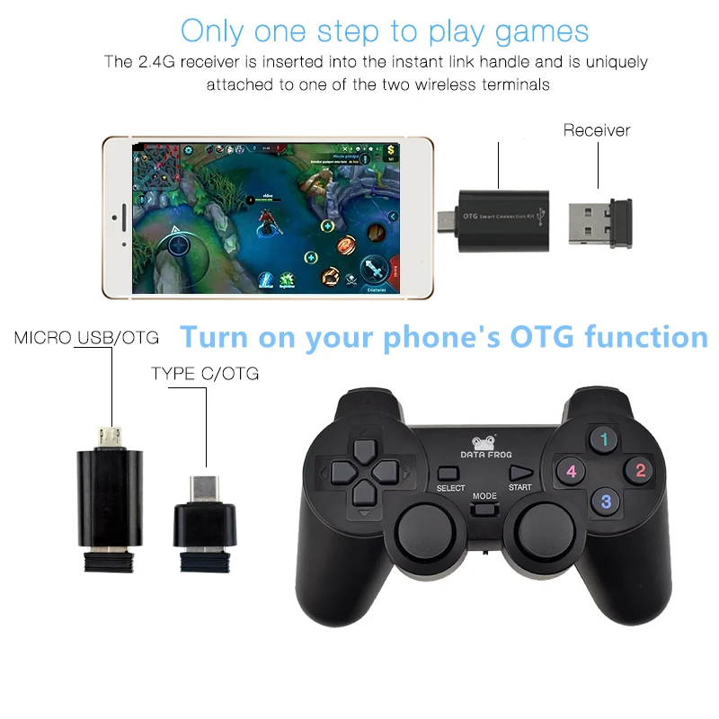 Data-Frog-Dual-2-4G-Wireless-Game-Controller-For-Android-Smart-Phone-Joystick-Gamepad-For-Android_