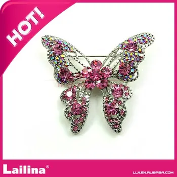 flower butterfly crystal rhinestone brooches 
flower butterfly crystal rhinestone brooches