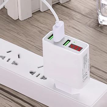 iMice Fast Charging USB Wall Travel Adapter Replacement for iPhone/Samsung LED Display Mobile Phone Charger EU Plug
iMice Fast Charging USB Wall Travel Adapter Replacement for iPhone/Samsung LED Display Mobile Phone Charger EU Plug