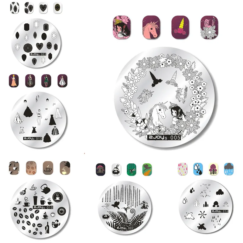 Welcome Spring Lovely Round Stamping Plate Floral Sexy Girls Clothes Pattern Manicure Nail Plate Image 5.5cm Template Tool
Welcome Spring Lovely Round Stamping Plate Floral Sexy Girls Clothes Pattern Manicure Nail Plate Image 5.5cm Template Tool