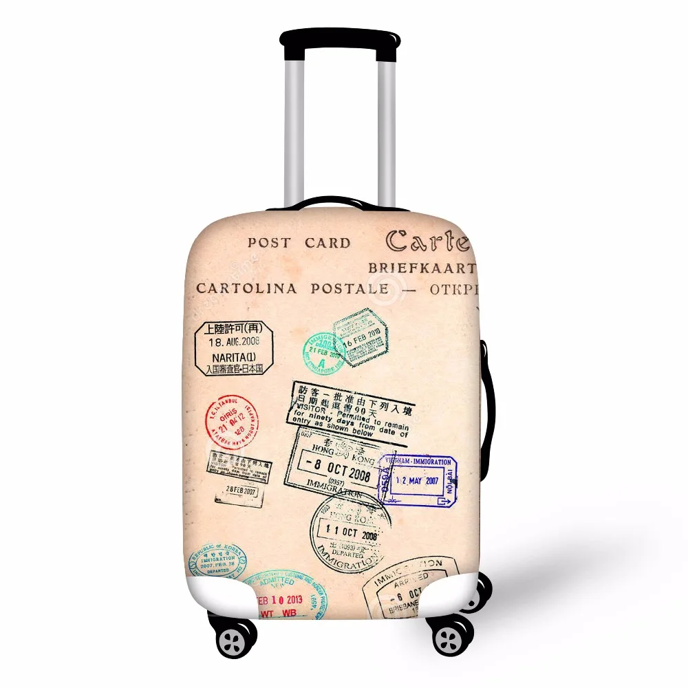 FORUDESIGNS 3D Stamps Prints Travel Luggage Protective Covers Waterproof Elastic Stretch Suitcase Cover 10-30 Inch Trolley Case
FORUDESIGNS 3D Stamps Prints Travel Luggage Protective Covers Waterproof Elastic Stretch Suitcase Cover 10-30 Inch Trolley Case