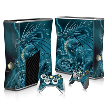Vinyl Skin Sticker Protector for Xbox 360 E for Microsoft Xbox 360 Slim Style with 2pcs Controllers skins #TN-XB360S-0061
Vinyl Skin Sticker Protector for Xbox 360 E for Microsoft Xbox 360 Slim Style with 2pcs Controllers skins #TN-XB360S-0061