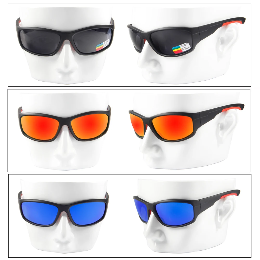 Солнцезащитные очки QUESHARK мужские поляризационные для рыбалки пешего туризма