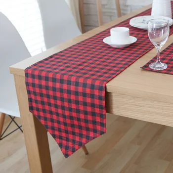Soft Dining Table Runner Placemats Cotton Linen Upscale Modern Minimalist Ccoffee Table TV Cabinet White and Black Plaid Flags
Soft Dining Table Runner Placemats Cotton Linen Upscale Modern Minimalist Ccoffee Table TV Cabinet White and Black Plaid Flags