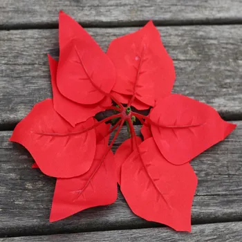 Flannelette poinsettia flower heads emulation plant Christmas set decoration 20cm Free Shipping
Flannelette poinsettia flower heads emulation plant Christmas set decoration 20cm Free Shipping