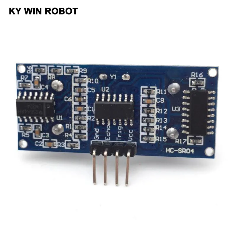 2PCS Ultrasonic HC-SR04 Distance Transducer Sensor For Arduino Robot WC