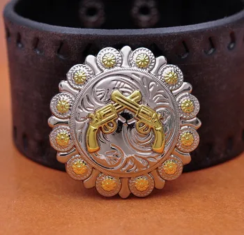 5X 38mm Bling Silver Western Gold Pistol Gun Cross Leathercraft Belt Horse Headstall Saddles Tacks Conchos Western Belt Decor
5X 38mm Bling Silver Western Gold Pistol Gun Cross Leathercraft Belt Horse Headstall Saddles Tacks Conchos Western Belt Decor