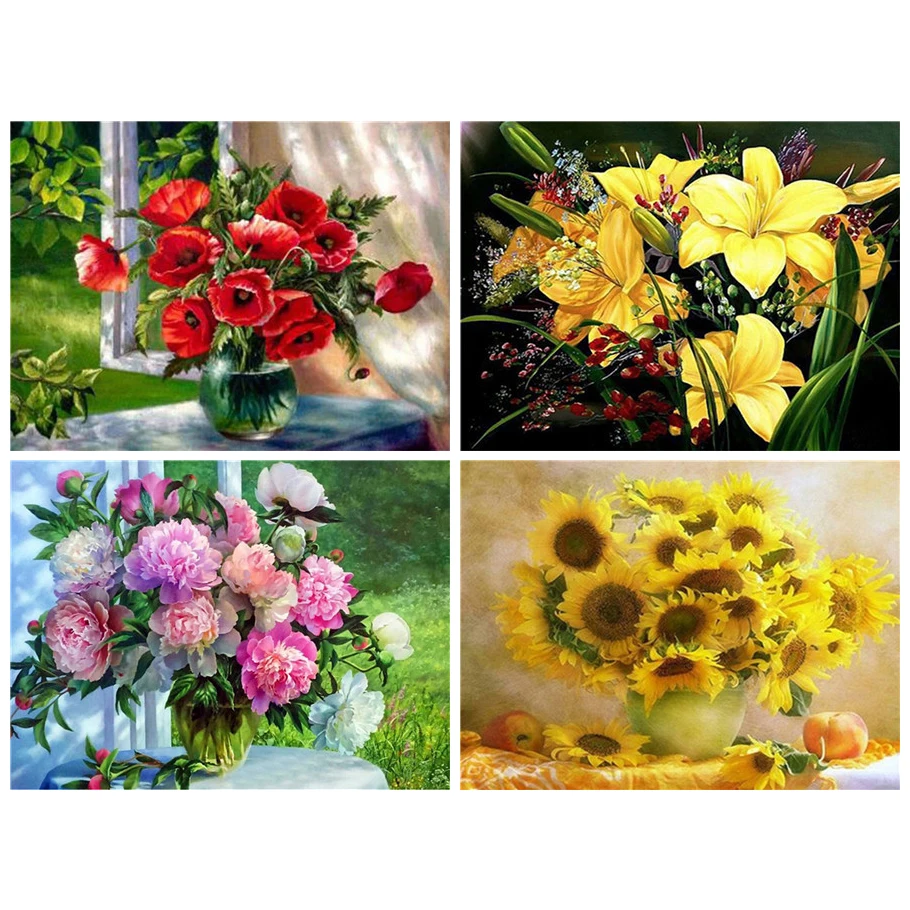 Diamond Painting Diamond embroidery 5d diy full square Vase flower - diamond mosaic drill daimond painting
Diamond Painting Diamond embroidery 5d diy full square Vase flower - diamond mosaic drill daimond painting