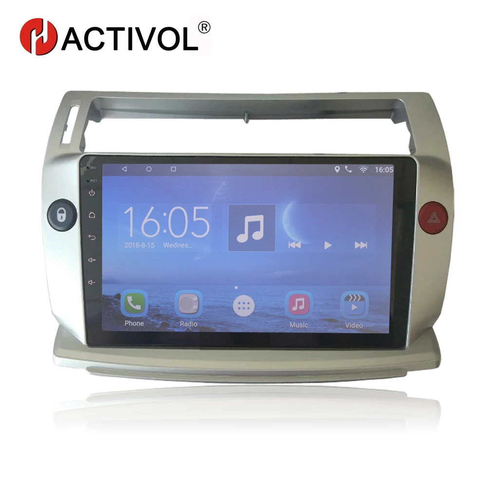 HACTIVOL 9" Quad core car radio GPS for Citroen C4 C-Triomphe C-Quatre 2004-2009 android 7.0 car DVD player with 1G RAM 16G ROM
HACTIVOL 9" Quad core car radio GPS for Citroen C4 C-Triomphe C-Quatre 2004-2009 android 7.0 car DVD player with 1G RAM 16G ROM