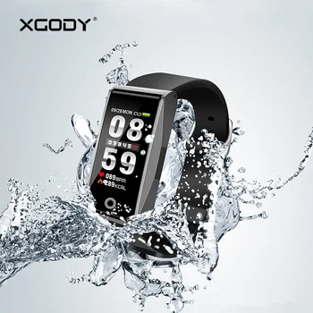 IP67 XGODY Mate 1 Smart Bracelet Watch Fitness Tracker Pedometer Heart Rate Blood Pressure Monitor Smart Band for iPhone Android
IP67 XGODY Mate 1 Smart Bracelet Watch Fitness Tracker Pedometer Heart Rate Blood Pressure Monitor Smart Band for iPhone Android