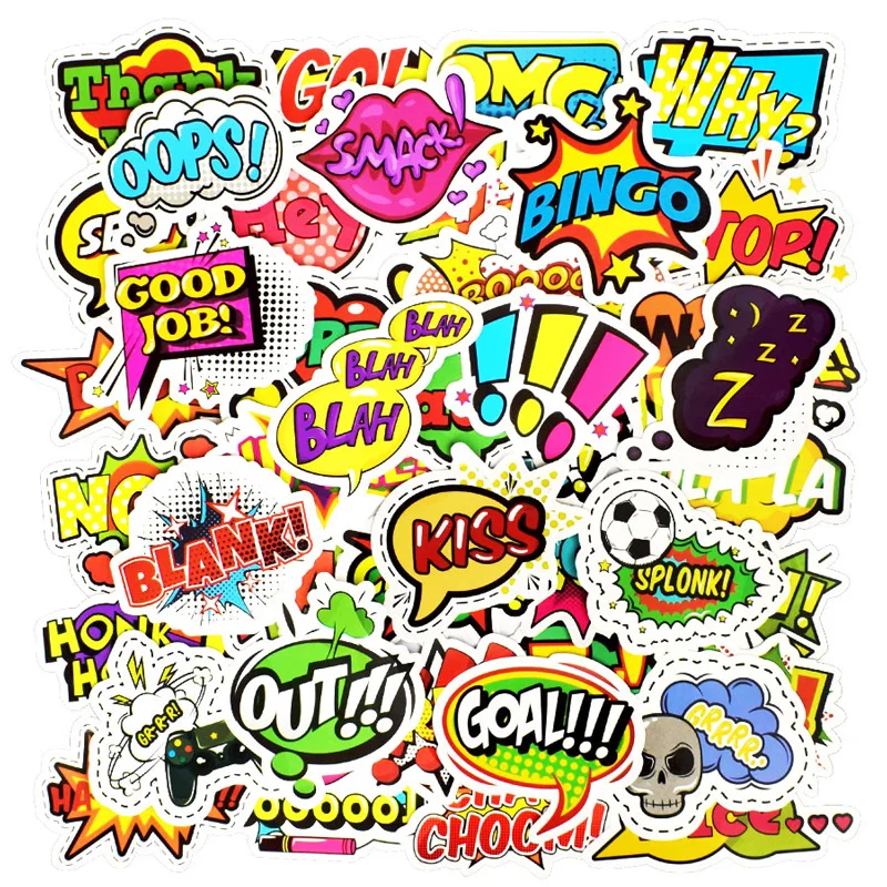 50Pcs Buzzword Stickers For Suitcase Skateboard Laptop Cell Phone Motorcycle Bicycle Car Accessories Mixed Pop style Stickers
50Pcs Buzzword Stickers For Suitcase Skateboard Laptop Cell Phone Motorcycle Bicycle Car Accessories Mixed Pop style Stickers