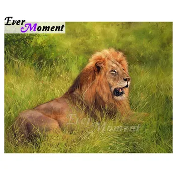 Ever Moment Diamond Painting Lion Grass Picture Of Rhinestone Artwork Gift Hobby Diamond Embroidery 5D DIY Full Square 3F1302
Ever Moment Diamond Painting Lion Grass Picture Of Rhinestone Artwork Gift Hobby Diamond Embroidery 5D DIY Full Square 3F1302