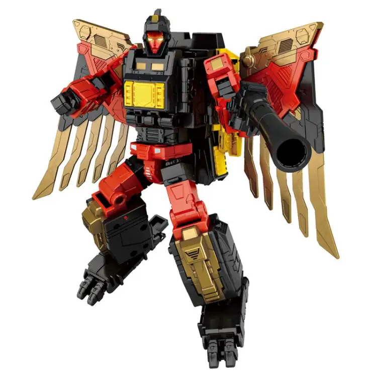 WJ Robot Toys Transformation Sky Soarer Divebomb Oversized War Eagle Combination Mode POTP Feral Rex Predaking Action Figure
WJ Robot Toys Transformation Sky Soarer Divebomb Oversized War Eagle Combination Mode POTP Feral Rex Predaking Action Figure