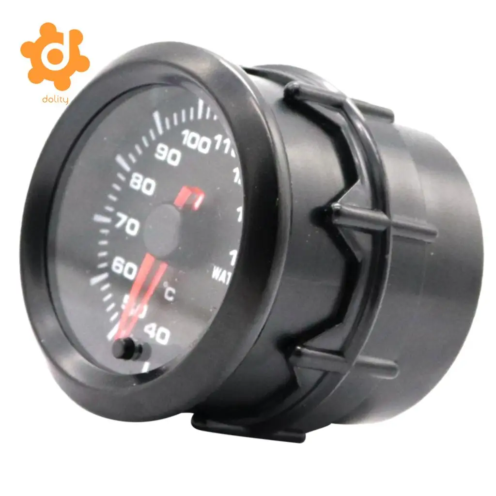 Car Motor 7 Color LED Light 52mm 8V-18V Volt Voltmeter Gauge Pointer Meter