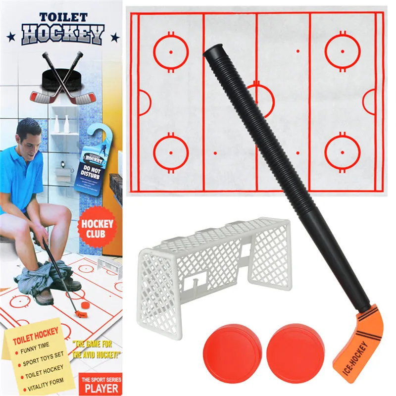 Toilet Hockey Game Decompression Fun Game Ice-hockey Toy toilet toy hockey game bowling Toy
Toilet Hockey Game Decompression Fun Game Ice-hockey Toy toilet toy hockey game bowling Toy
