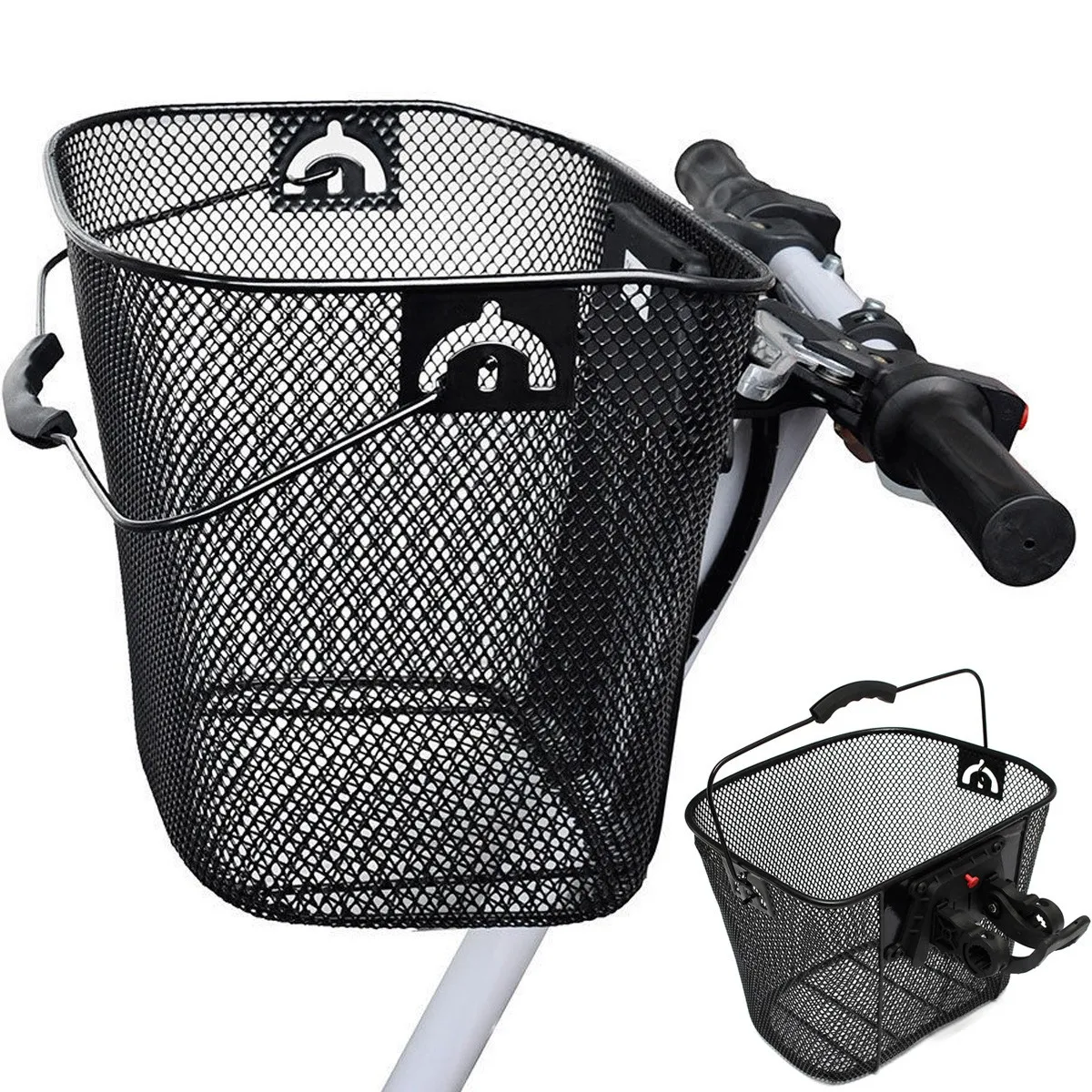 quick release rear bike basket