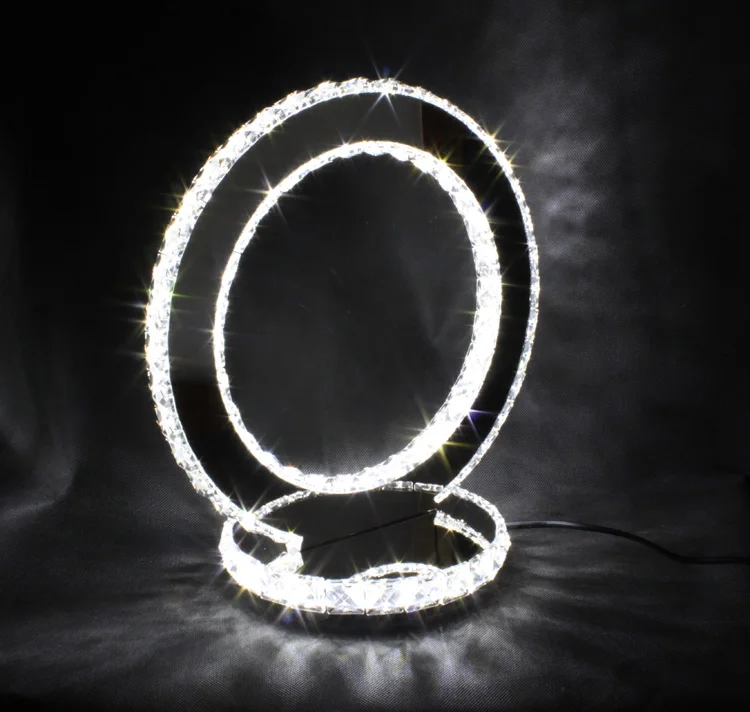 Modern Creative Stainless Steel Table Lamps For Living Room deco Crystal Table Light LED Decoration Desk Lamp lighting fixture
Modern Creative Stainless Steel Table Lamps For Living Room deco Crystal Table Light LED Decoration Desk Lamp lighting fixture