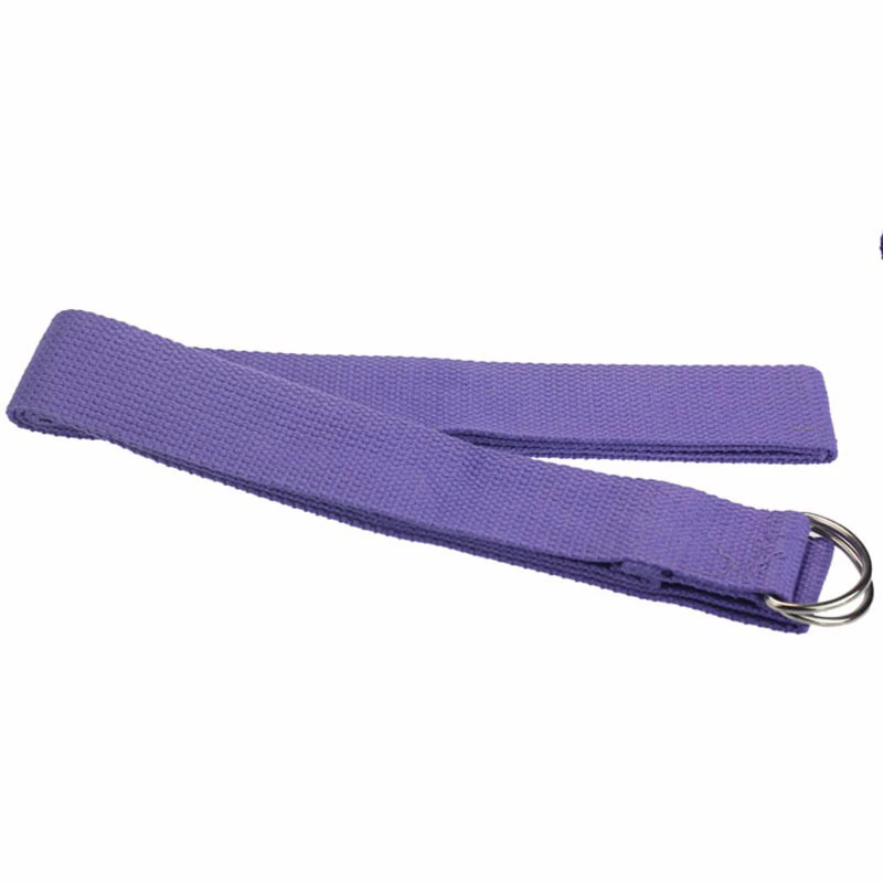 Yoga Stretch Strap D-Ring Buckle Belts Gym Fitness Equipment Women Shaped Weight Loss Tools Durable Cotton Exercise Belts Rope (16)