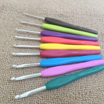 120 set New Arrive 9pcs/set Mixed Metal Hook Crochet Template Kit TPR Aluminum Knitting Needles For Loom Tool Band DIY Crafts
120 set New Arrive 9pcs/set Mixed Metal Hook Crochet Template Kit TPR Aluminum Knitting Needles For Loom Tool Band DIY Crafts