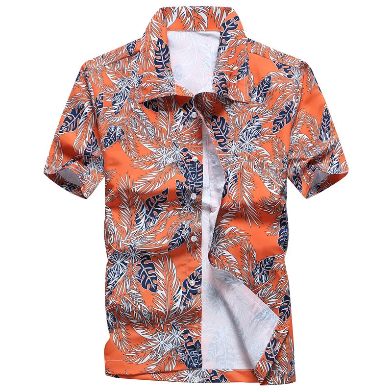 Summer Shirt Men Hawaiian Shirt Print Plus Size 5XL Casual Loose Shirts Quick Dry Holidays Beach Shirt Men Camisa Masculina
Summer Shirt Men Hawaiian Shirt Print Plus Size 5XL Casual Loose Shirts Quick Dry Holidays Beach Shirt Men Camisa Masculina