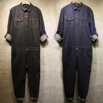 S-XXXL 2018 Winter new men's fashion denim jumpsuit street hip hop casual solid color large size tooling jumpsuit trousers 
S-XXXL 2018 Winter new men's fashion denim jumpsuit street hip hop casual solid color large size tooling jumpsuit trousers