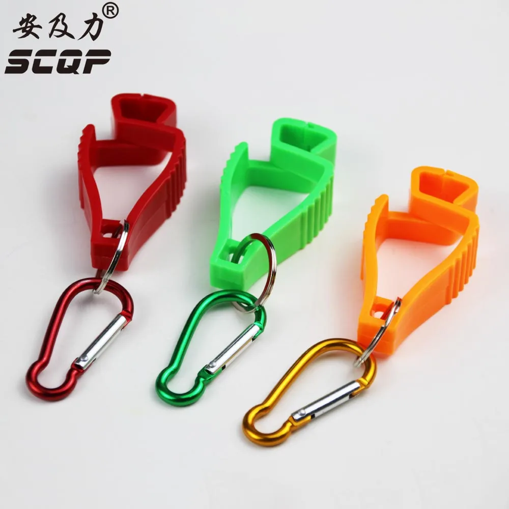 AT-10 Plastic POM Glove Holder Multipurpose Work gloves clip Guard For PVC Safety Work Gloves