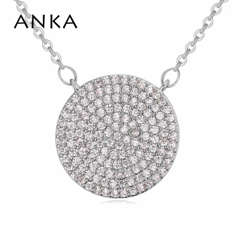 ANKA fashion round pendant necklace for women office lady jewelry made with AAA grade cubic zircon necklace brand gift #121068
ANKA fashion round pendant necklace for women office lady jewelry made with AAA grade cubic zircon necklace brand gift #121068